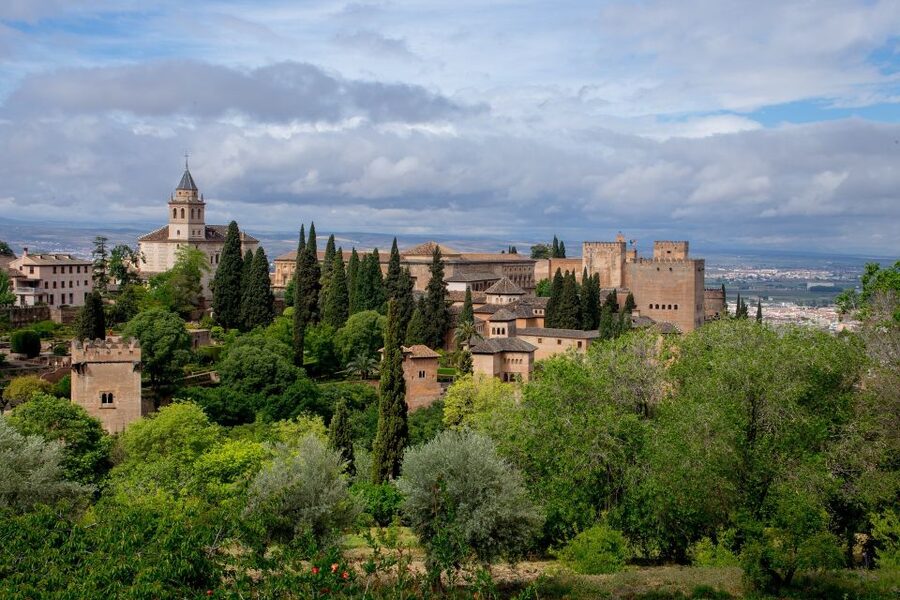 Alhambra's Gardens: Generalife, Partal, Alcazaba, & Carlos V - Palace of Charles V: the Renaissance contrast in Spain