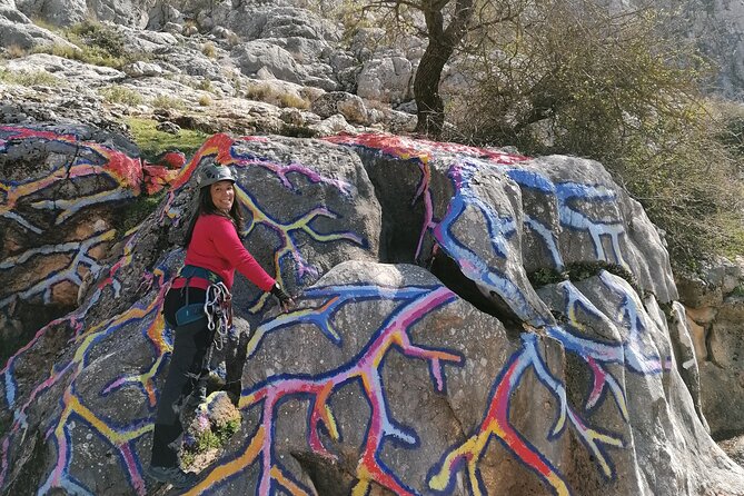Climbing the John Hogbin Via Ferrata with Lunch - Safety gear prep and the briefing that makes you relax