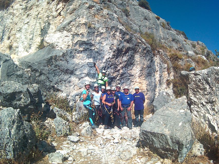 From Granada: 3-Hour Vía Ferrata in Moclín - Digital Photo Album, Tea or Coffee, and Leaving With Real Memories