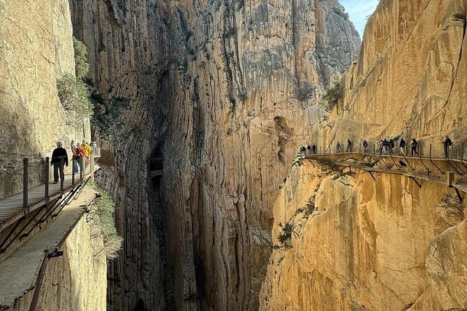 From Granada: Caminito del Rey Tour with Private transportation - The guided part in English, plus how to get explanations fast