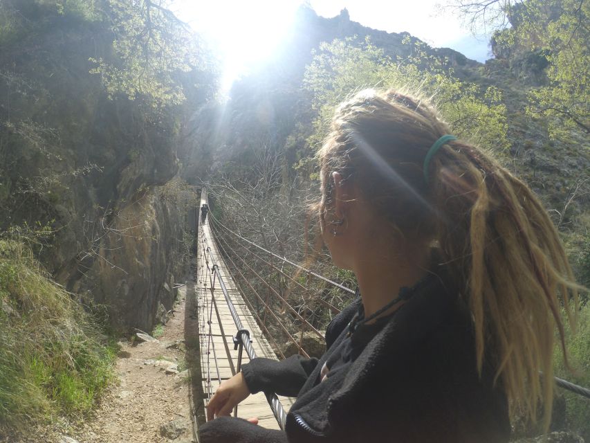 From Granada: Los Cahorros Guided Tour - Monachil start and the easy river canyon hike vibe