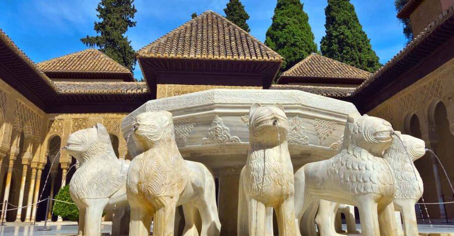 Granada: Alhambra and Nasrid Palaces Private Guide Tour - Meeting Point With a Black Umbrella and a Calm Start