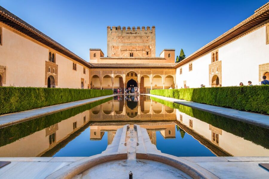 Granada: Alhambra and Nasrid Palaces Small Guided Tour - Court of the Lions: Water, Power, and the Star Detail