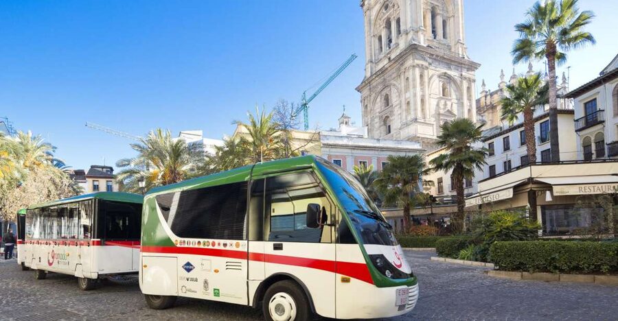 Granada City Train 1 or 2-Day Hop-On Hop-Off Ticket - Stop-by-stop: the Alhambra side of the route (green line)