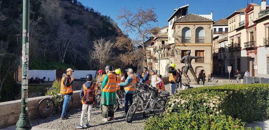 Granada: E-Bike Tour and Fast-Track Alhambra Ticket - How the e-bike ride feels in real life