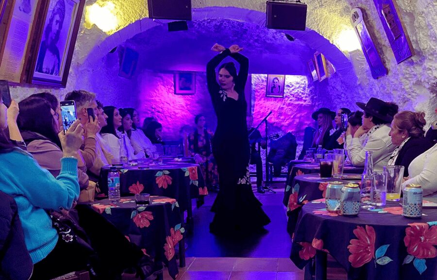 Granada: Flamenco Show in the Cave LA FARAONA - A Sacromonte cave show for about one hour