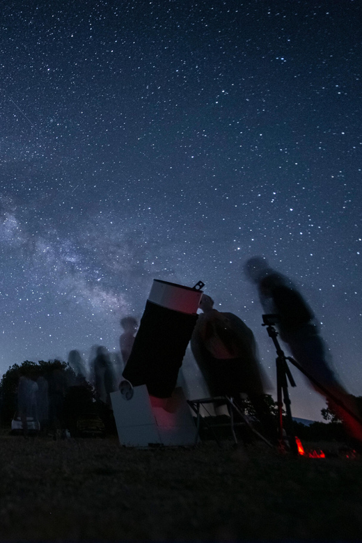Granada Geopark: Stargazing Tour with Telescope - The laser lesson: turning a random sky into a map