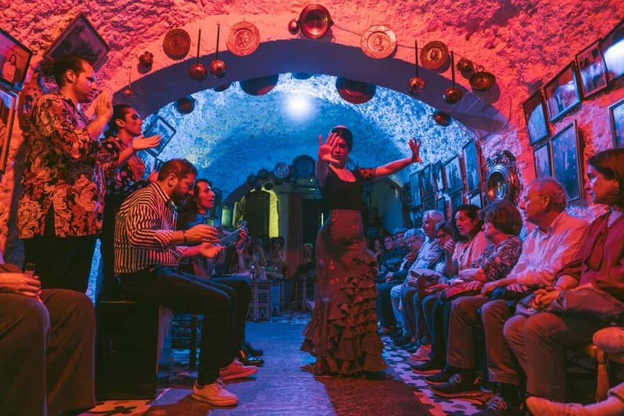 Granada: Los Amayas Cave Traditional Flamenco Show - Sacromonte cave setting with Generalife and Alhambra views