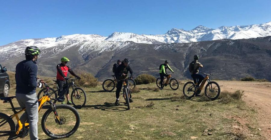 Sierra Nevada Small Group E-Bike Tour - The main event: guided downhill biking toward Mulhacén country