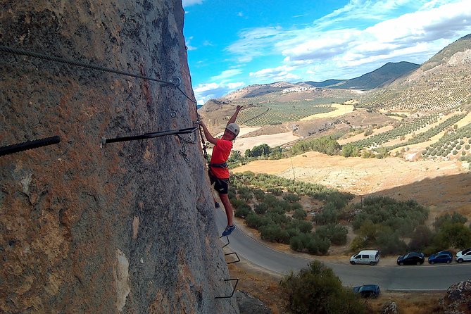 Vía Ferrata in Granada - Moclín - Safety, Helmets, and the Role of the Guides