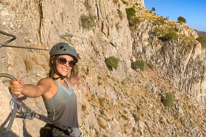 Via Ferrata John Hogbin with Photos - The photos promise a lot, and the day delivers it
